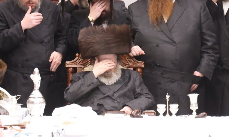 תיעוד מסכם ממוצאי שבת: האדמו"ר מסטוטשין בירושלים