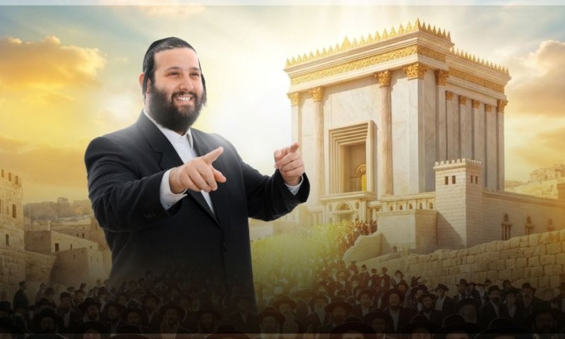 "בוין שוין די בית המקדש" - משה דוד וייסמאנדל בסינגל חדש
