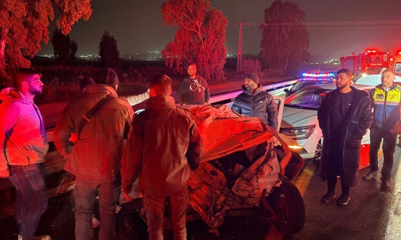 הרוג ופצועה אנוש בתאונה חריגה סמוך לצומת הסרגל בצפון