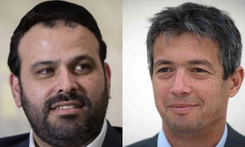 יועז הנדל הגיע אחרי 3 שנים מחוץ לכנסת - ח"כ ינון אזולאי הביך אותו