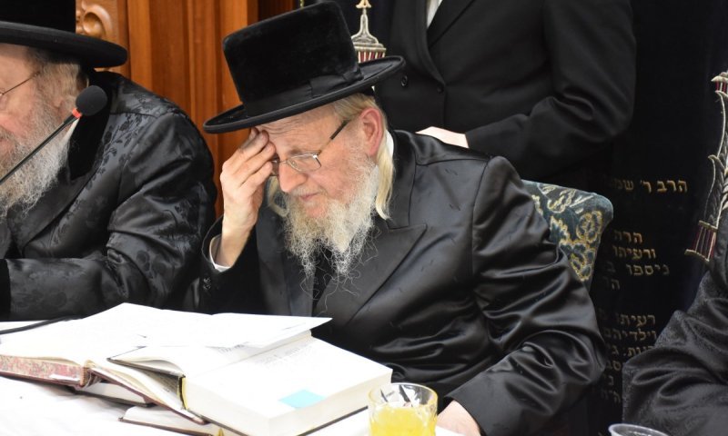 האדמו"ר מאוז'רוב פונה בדחיפות לבית החולים לאחר אירוע לבבי