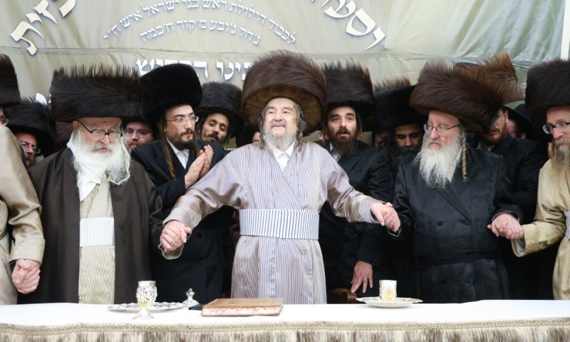 הילולת רבי נחמן ושמחה גדולה: המעמד המרכזי של פאר הדור הגרי"מ שכטר