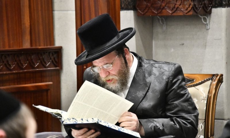 ר' מיילך ור' יעקב מרדכי הגיעו: בחורי ויז'ניץ למדו 10 שעות לרפואת הרבי