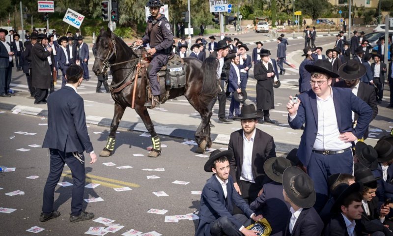 לקראת ההפגנות: המשטרה נערכת לחסימות ועומסים באזור בני ברק