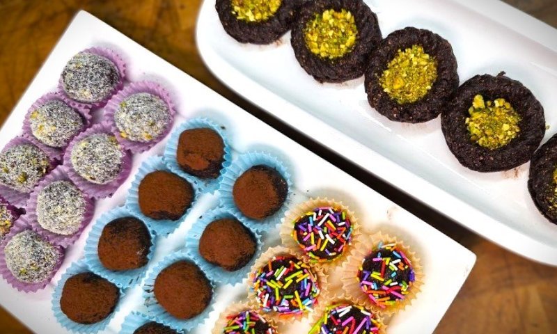 מתכון לכדורי שוקולד חלביים וכשרים לפסח 