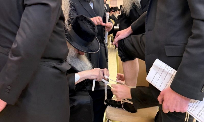 "רעדה אחזה בכולם": מעמד 'חליצה' נדיר והיסטורי נערך באנטוורפן