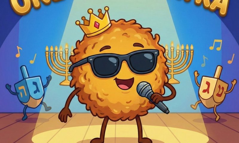 אלי לוין בסינגל חנוכה משעשע: "עוד לביבה אחת"