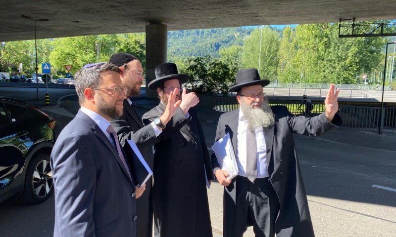 שמחה גדולה בציריך: שבת ראשונה עם עירוב מהודר