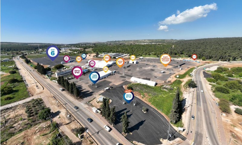 11 יום לל"ג בעומר: הקמות מתקדמות במתחם ההילולא המורחב 89