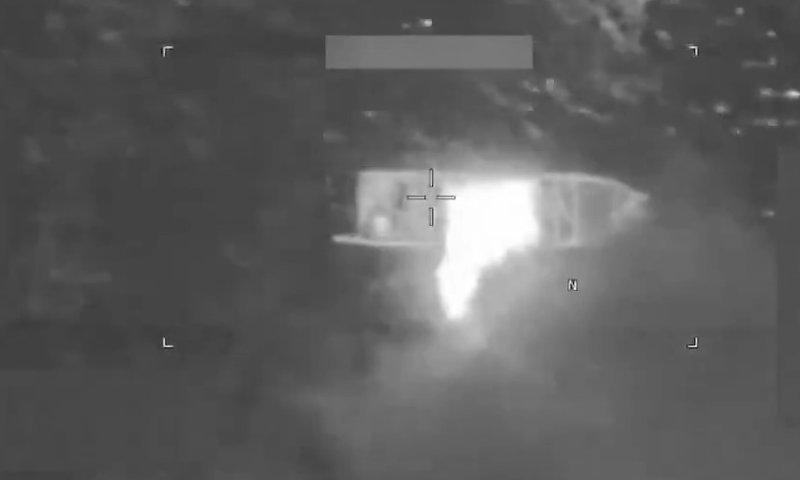 המאבק בהברחות: צבא ארה"ב תקף סירת סמים נוספת