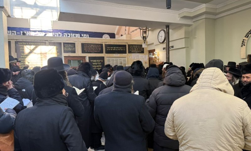 במינוס 12 מעלות: הלווית האברך שנפטר לאחר שנחנק מגז של תנור