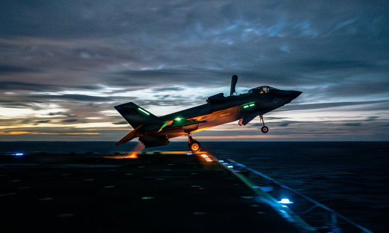 התרסק מטוס F-35B בשווי 109 מיליון דולר 