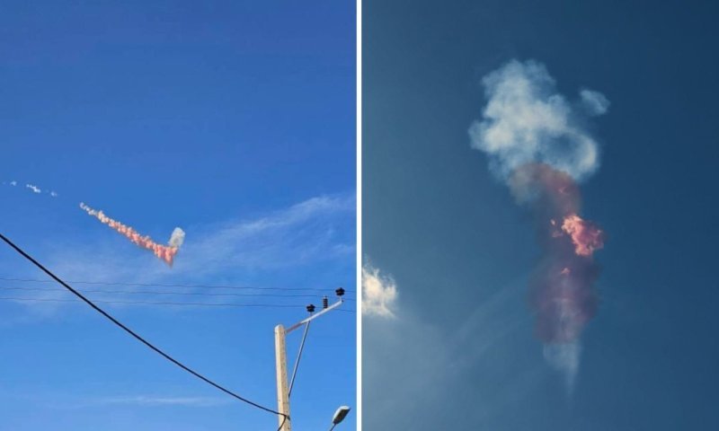 דיווחים ברשתות ערביות: טיל בליסטי ששוגר מאיספהאן התפרק באוויר 
