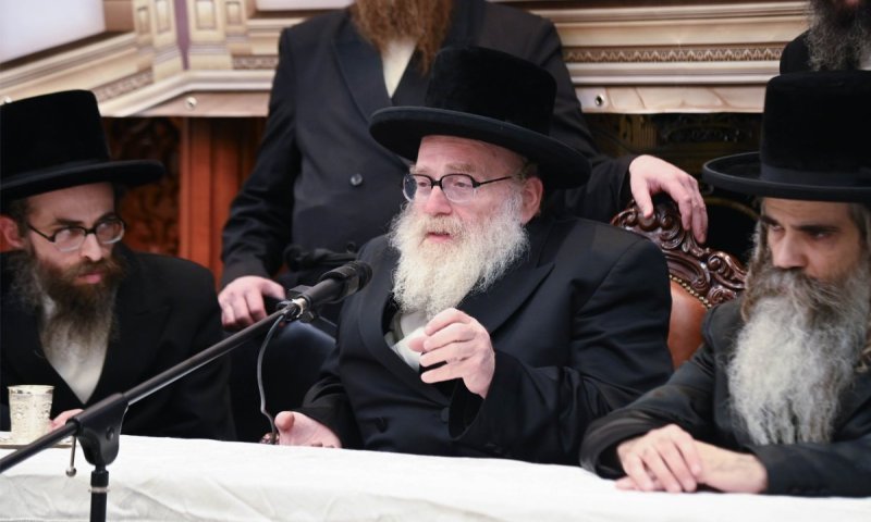 ביקור קודש בבני ברק: בנו של הרבי מסקווירא חיזק את השיכון בב"ב
