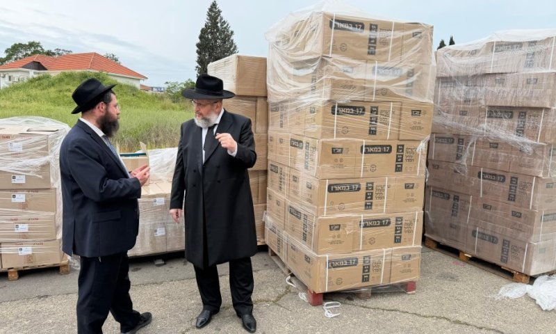 שיא חדש ל'מבצע מצה': יותר מחצי מיליון בתי אב יקבלו מצה שמורה לפסח