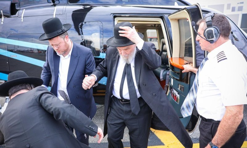 מסע ההצלה של שובו בארה"ב: הגרמ"ה טס במסוק ממקום למקום במסירות