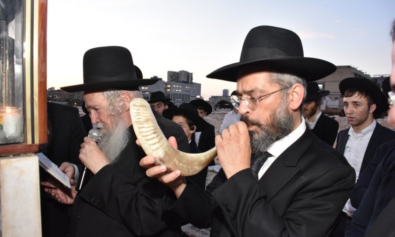 15 שנה לר' מיכל יהודה: תקיעות שופר בציון להצלת עולם התורה 