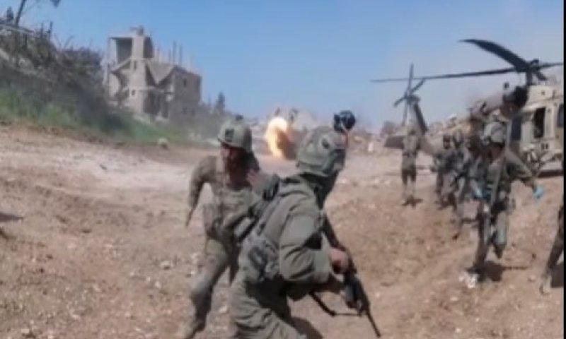 הרחפן שהתפוצץ סמוך ללוחמים בלבנון: כך זה נראה ממצלמת ה"גו-פרו" 