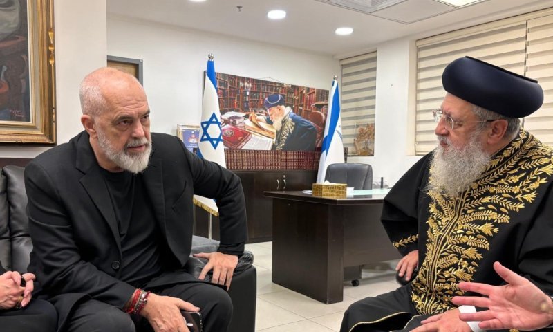 מאבק משותף: השיחה בין הראשון לציון לראש הממשלה האלבני