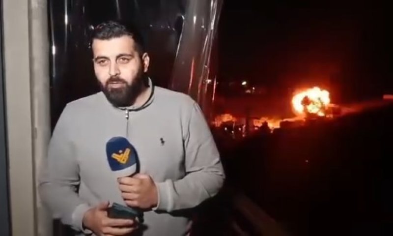 צפו: תקיפות חיל האוויר תועדו בשידור חי בלבנון