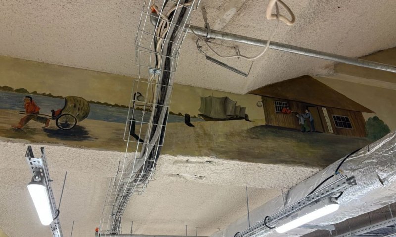 הסוד שנשמר 80 שנה בארכיון הפולני: הציורים שצצו מתחת לשכבות הטיח