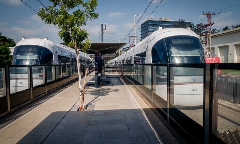 הרכבת הקלה בגוש דן חוזרת לפעילות - אך תדלג על בני ברק