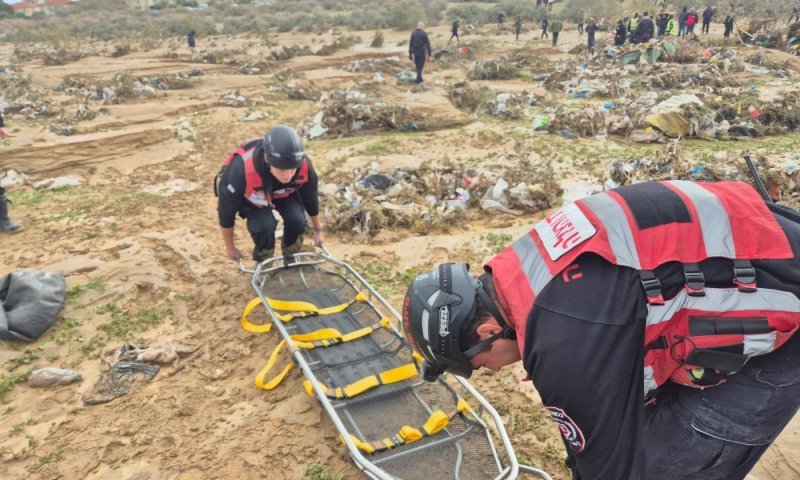 סוף טרגי: הנעדר שנסחף בנחל מיתר אותר ללא רוח חיים