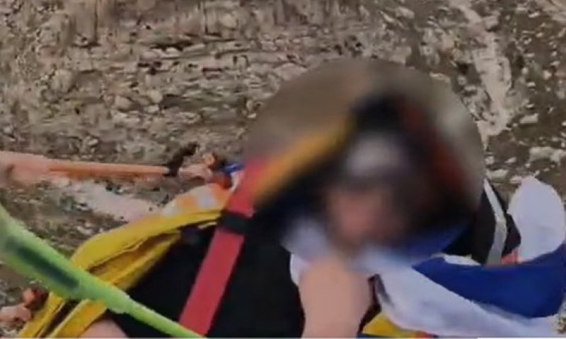 תיעוד מיוחד: חילוץ מוסק מורכב של נער שנפצע בנחל פרת