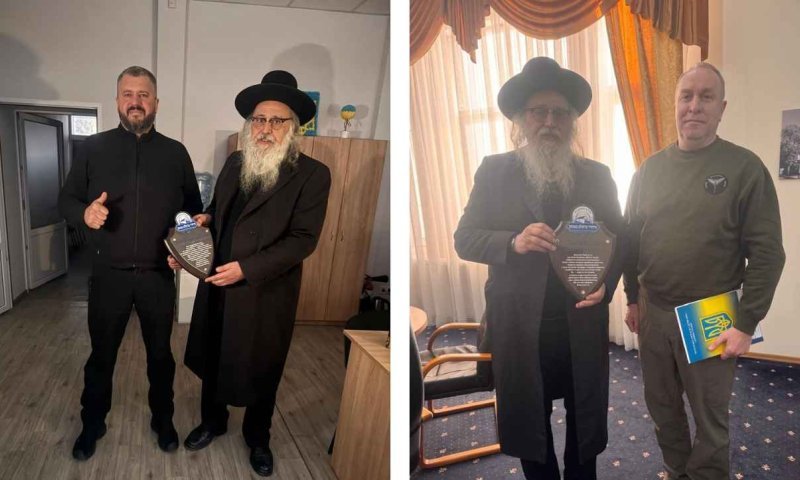 מושל המחוז ובכירים נוספים קיבלו תעודת הוקרה על הסיוע לרבבות חרדים