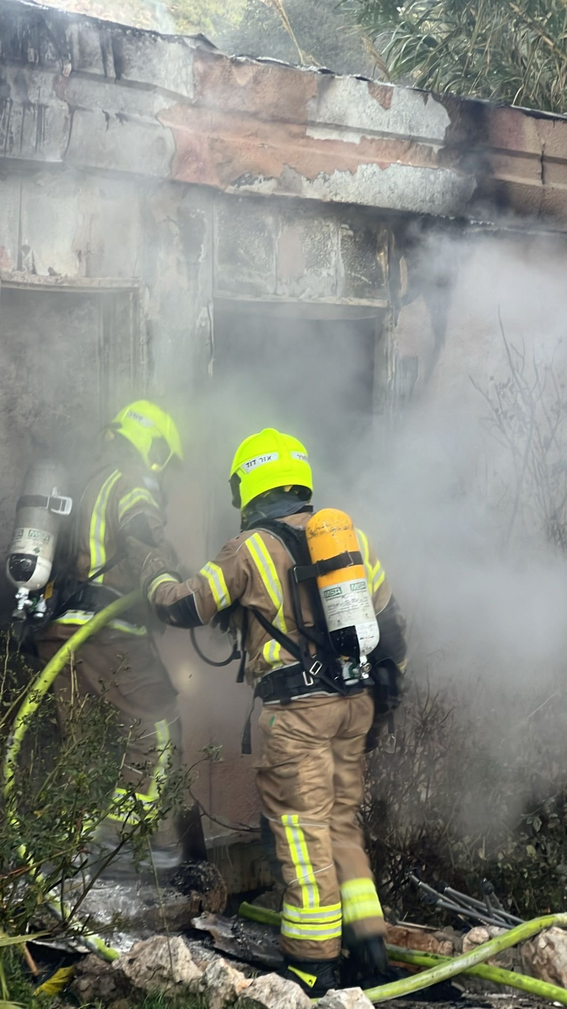 כבאות והצלה מחוז יו"ש