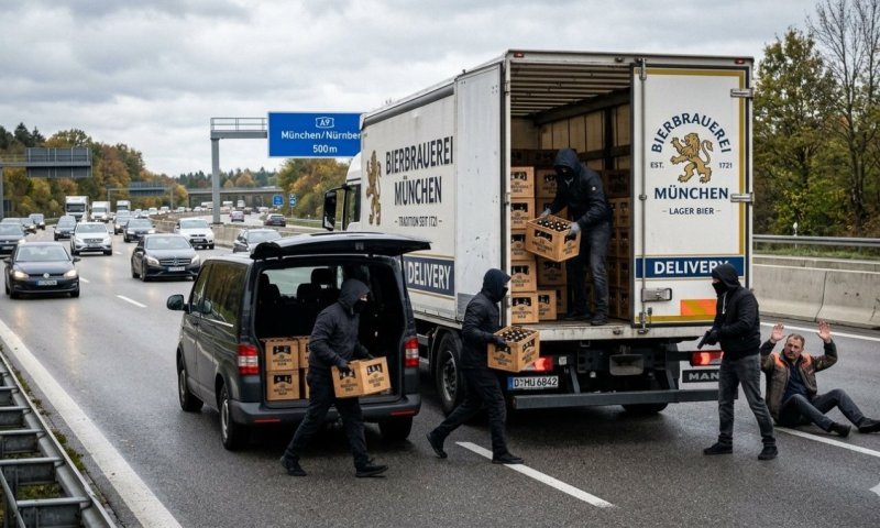 אירופה בהלם: כנופיות עוצרות משאיות ומרוקנות את הסחורה