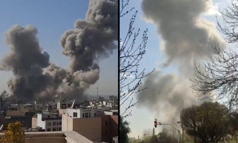 בוקר של פיצוצים בבירה האיראנית: תיעודים מהזירות שהותקפו