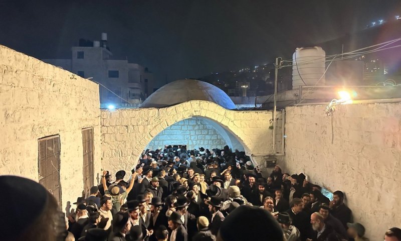 לראשונה מזה 25 שנה: כניסות באור יום לקבר יוסף