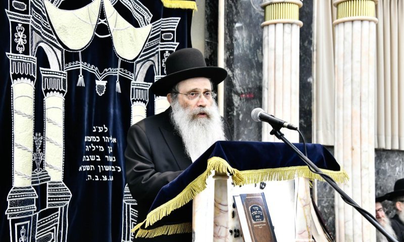 ראש הישיבה ר' שרגא חיזק את 'בית מדרש עליון' הספרדית