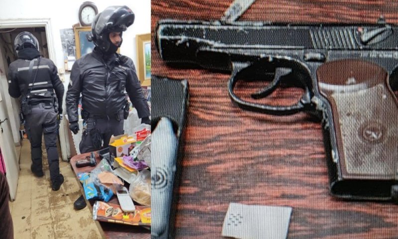 בני ברק: שוב ניסיון שוד בבית החלפן המוכר - שתפס את "האקדח" והניס את השודדים