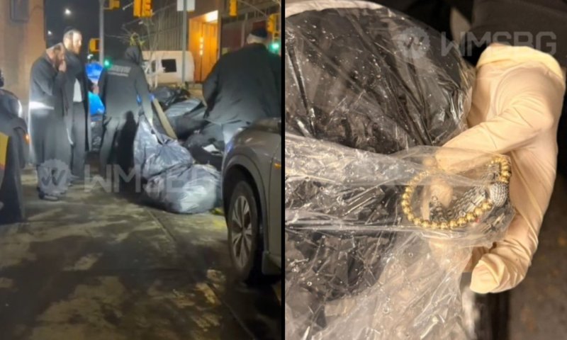 מבצע בפחי האשפה: מתנדבים איתרו תכשיטים יקרי ערך בברוקלין