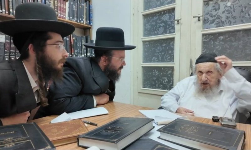 איך צומחים תלמידי חכמים? שיחתו המפתיעה של הגר"ד לנדו עם הרב לוין