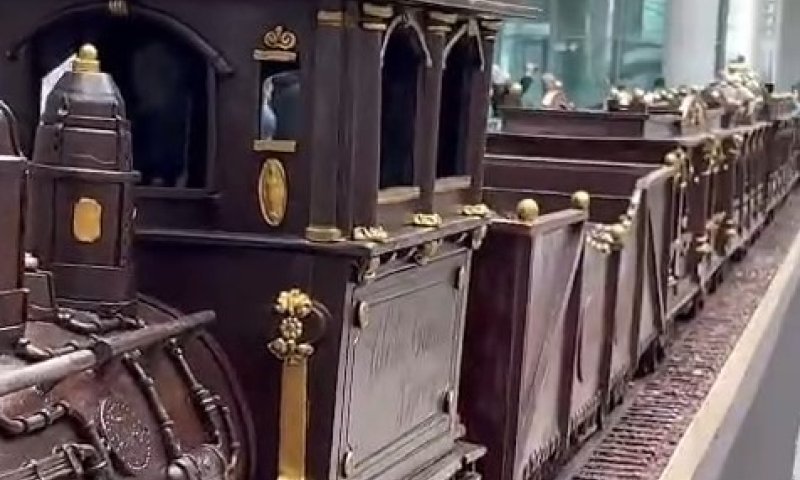 שיא עולמי חדש באיטליה: רכבת השוקולד הארוכה בהיסטוריה