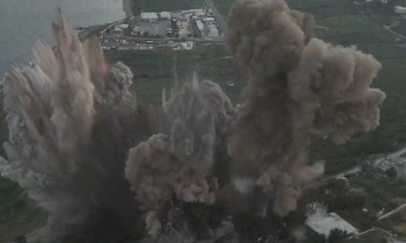 הושמדה מנהרת ענק של ארגון הטרור חיזבאללה בדרום לבנון