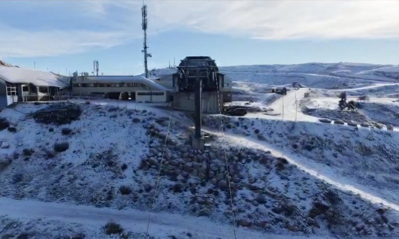החרמון מתחיל להיצבע בלבן: האתר פתוח למבקרים ללא תשלום