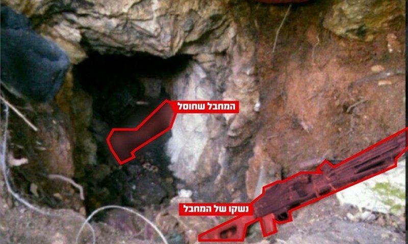מחבל יצא מפיר תת קרקעי ופתח באש לעבר הלוחמים