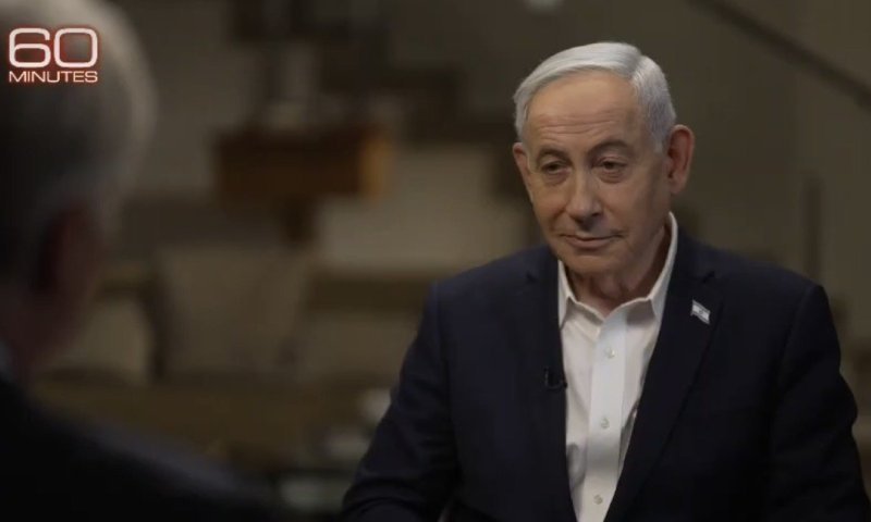 בביתו של מיליארדר: המיקום החריג שבו התראיין נתניהו
