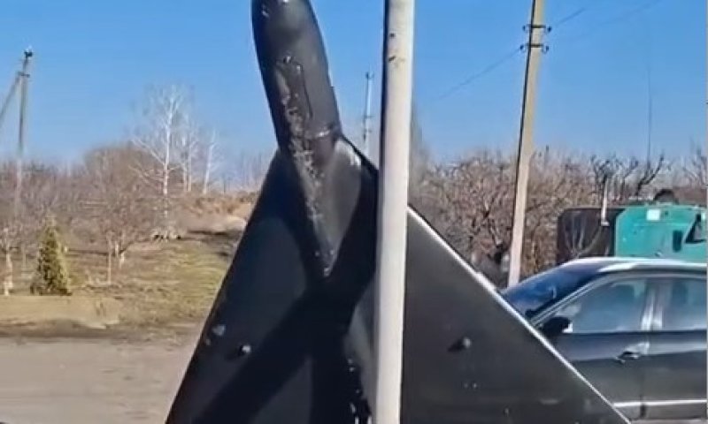 בגובה אדם: כטב״ם רוסי נפל בשלמותו &ndash; כך הוא נראה מקרוב