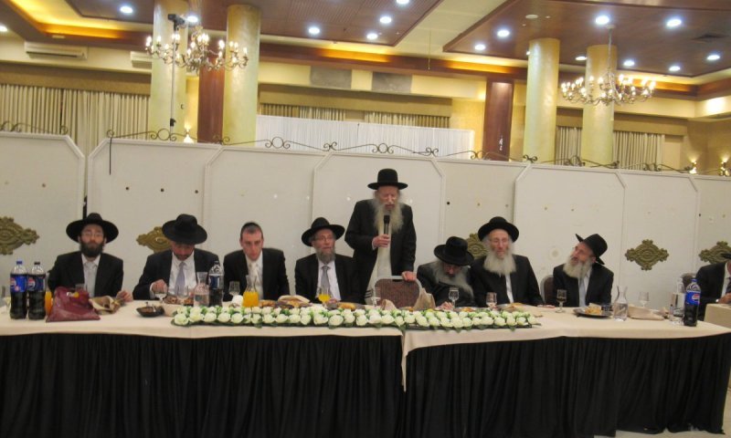 חתונה עם דרשה: שמחת נישואי נינת הגרי"צ דינר זצ"ל