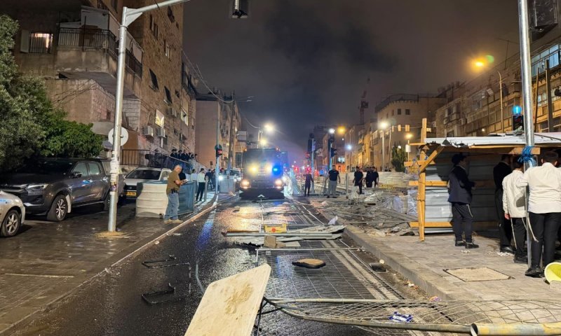 הסלמה במחאת בר אילן: מאבטחים נפצעו, המשטרה הפעילה מכת"ז והשליכה רימונים
