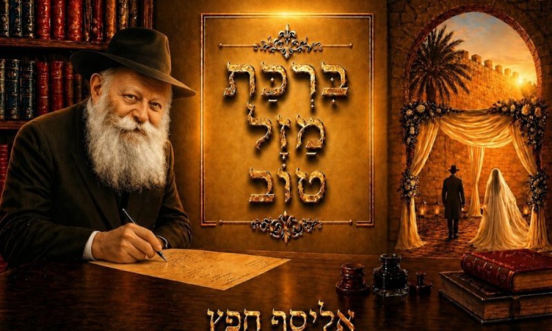 אליסף חפץ בסינגל המבוסס על ניגון חב"ד בשילוב מכתבו של הרבי: "ברכת מזל טוב"