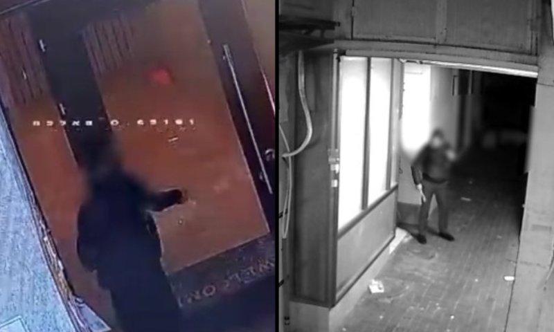 גל ניפוץ זכוכיות בבני ברק: אלמוני תועד פוגע במספר מוקדים בעיר 