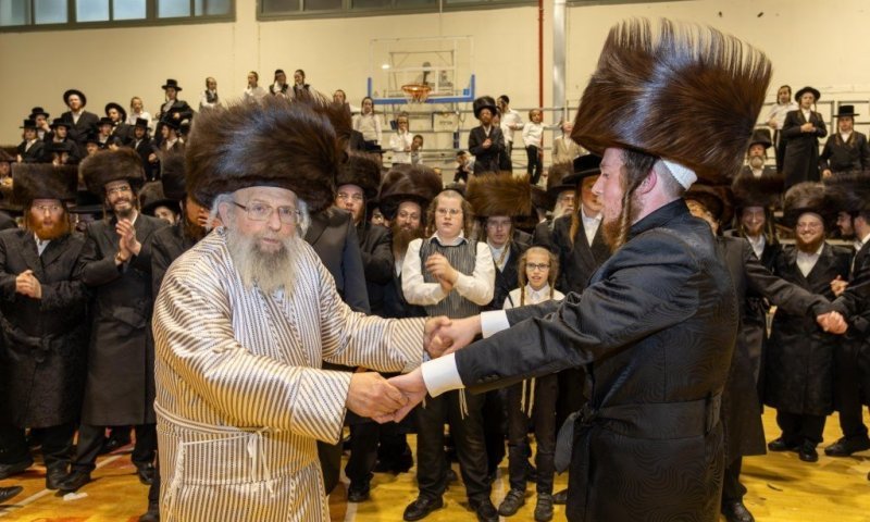 הנכד של הרבי שנמנה על בחירי בני החבורה התחתן