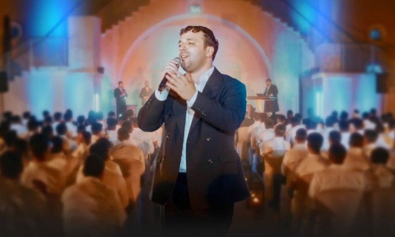 צפו: ישיבת "היכל צבי - אהל יוסף" מארחת את דניאל אלישע