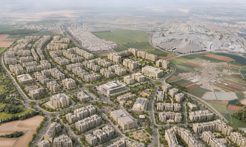 לקראת תחילת בניית אלפי הדירות הפיתוח ברובע מערבא עולה שלב